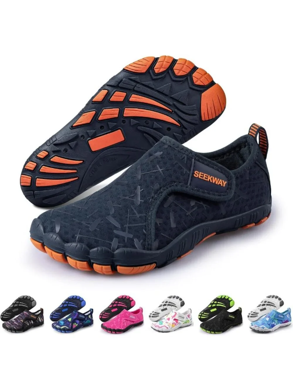 Kids' Quick-Dry Barefoot Water Shoes - Non-Slip, Wide Toe Box for Beach, Swim